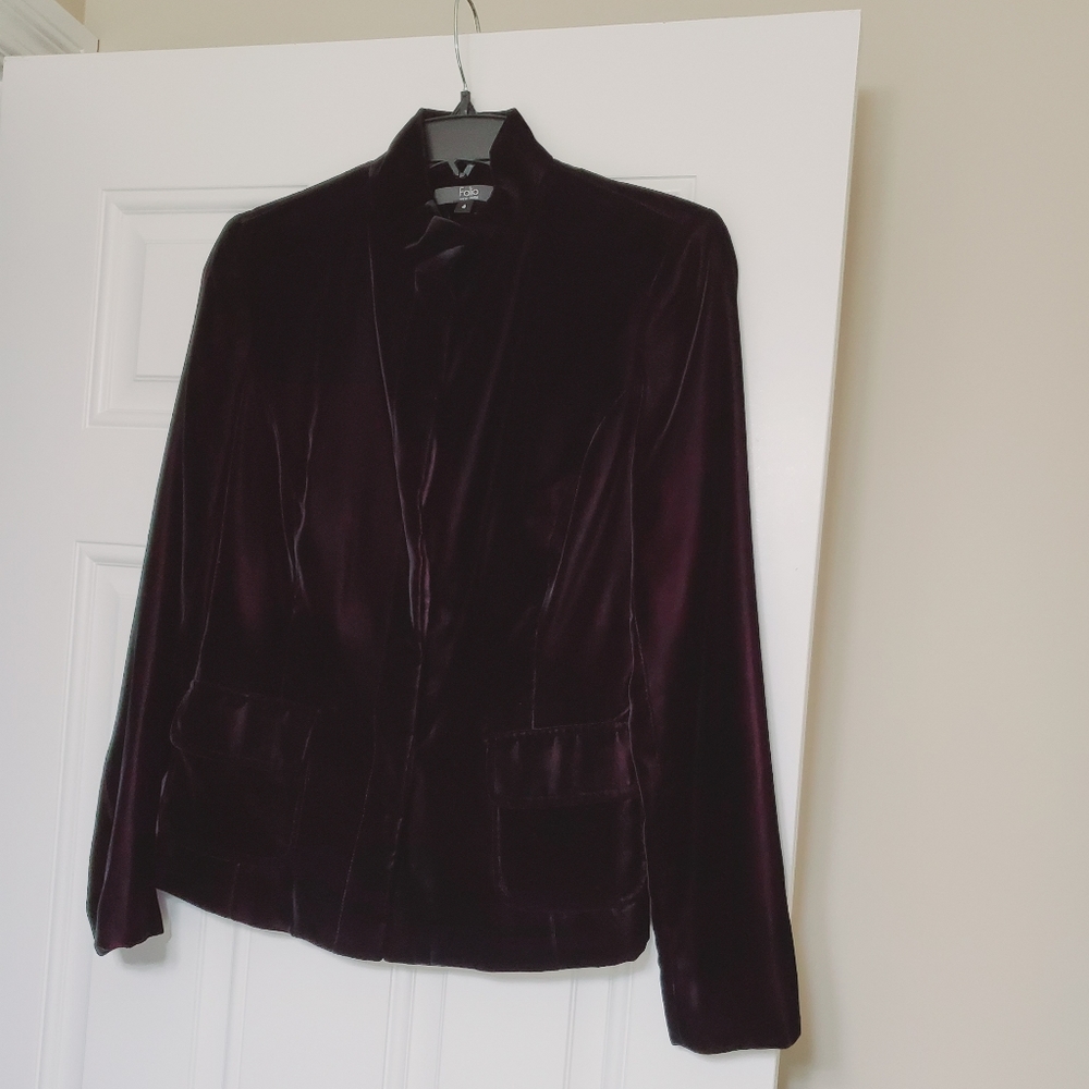 Velvet Blazer